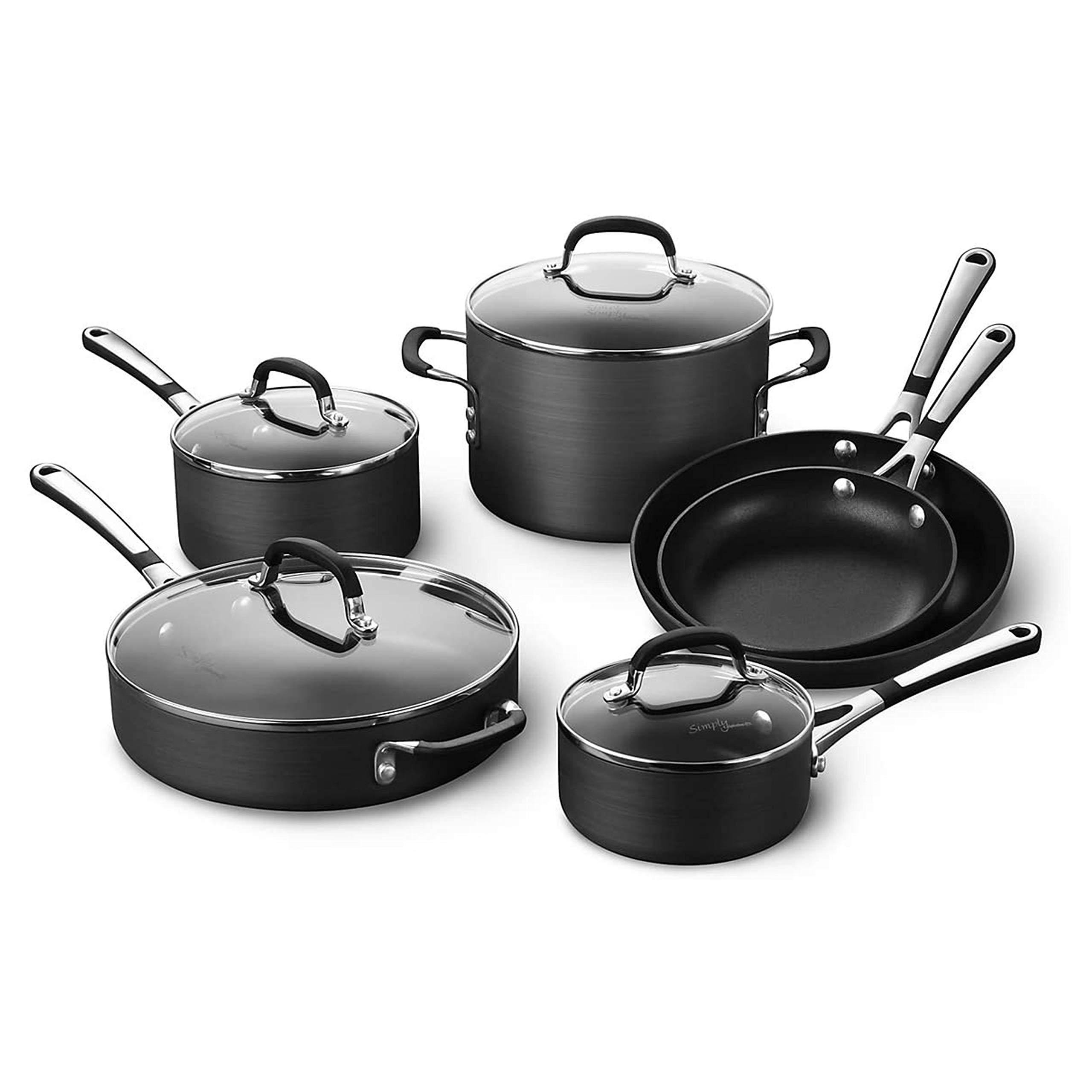 Calphalon Simply 10 Piece Set, Nonstick