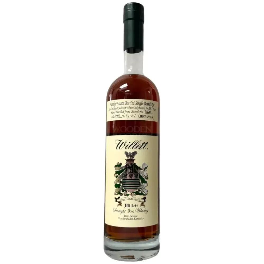 Willett Family Estate 12 Year Single Barrel Rye #2520 "Dirty Dozen" 119.2 Proof - Nestor Liquor