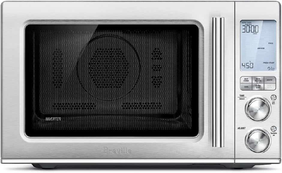 Breville RM-BMO870BSS1BUC1 Combi Wave 3-in-1 Microwave, Brushed Stainless Steel (Certified Remanufactured)