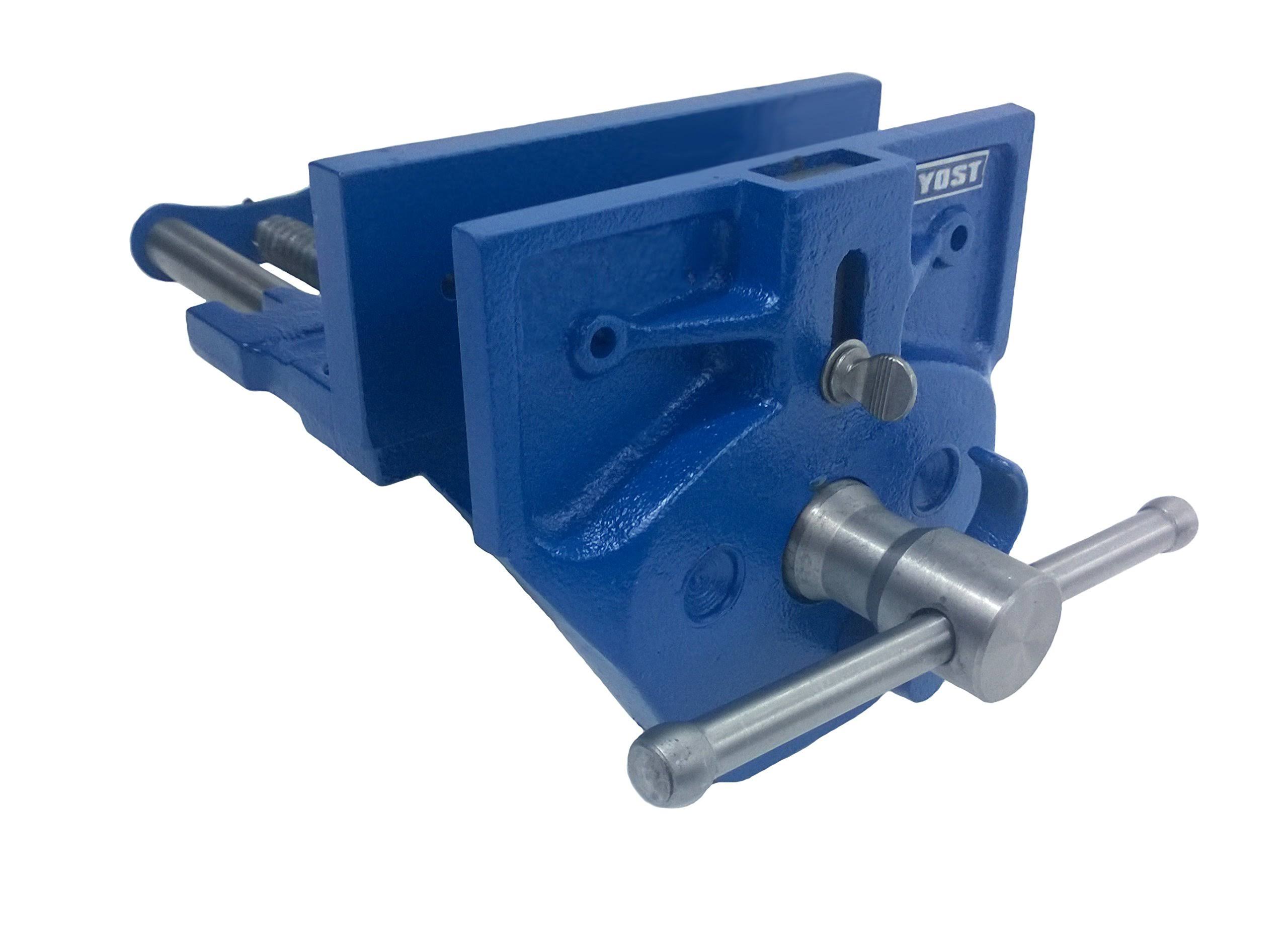 Yost m9ww Rapid Acting Wood Working Vise 9x22 Blue