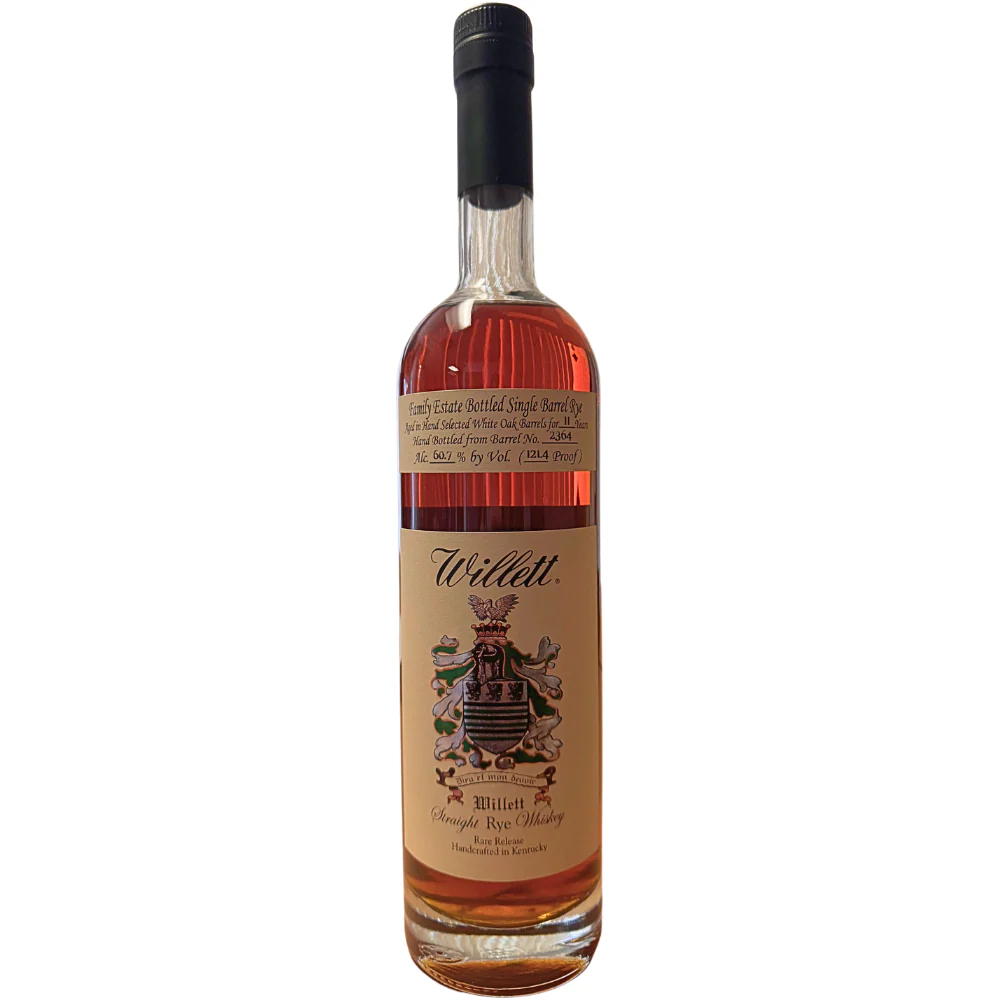 Willet Family Estate Rye 11 Year Single Barrel 'Best For Last' - Nestor Liquor
