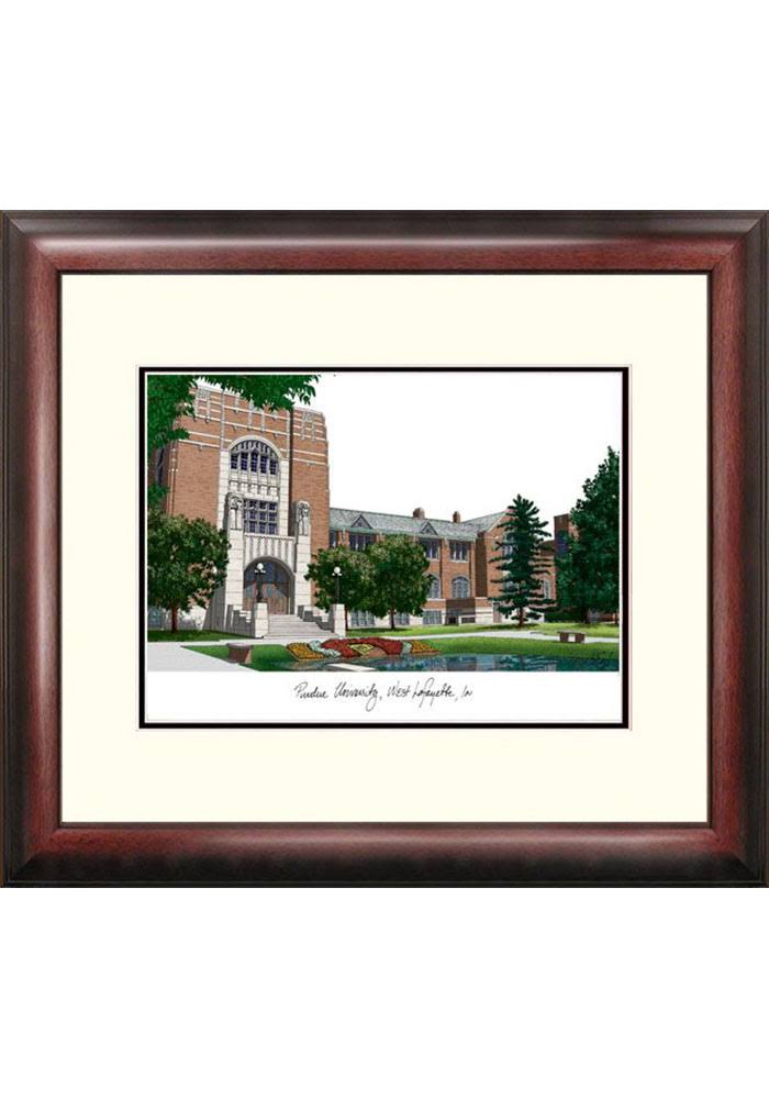 Purdue University Alumnus Framed Lithograph