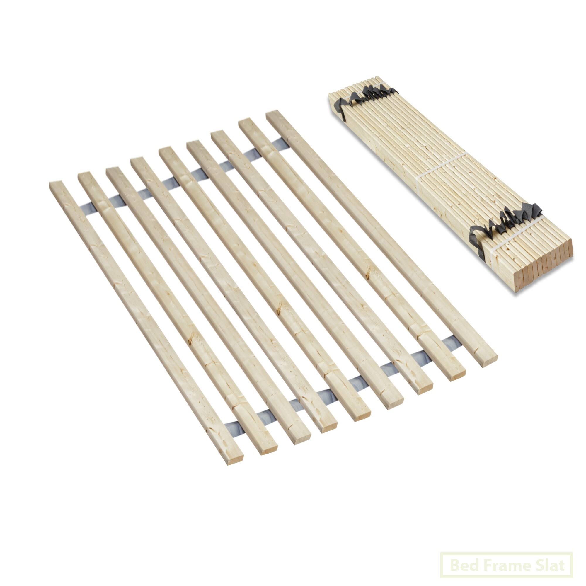 Onetan, 0.75-Inch Standard Vertical Mattress Support Wooden Bunkie Board/Slats, - Queen