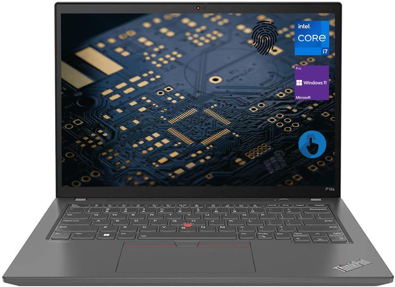 LENOVO ThinkPad P14s Gen 3 Mobile Workstation, 14" FHD+ Touchscreen, Intel i7-1260P, 48GB RAM, 1TB SSD, IR Camera, HDMI, Backlit Keyboard