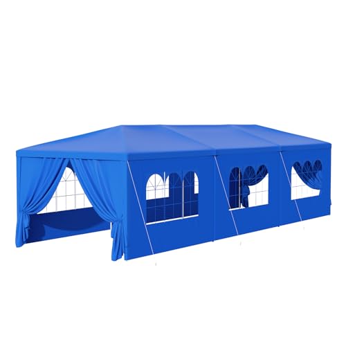 Outdoor Party Tent 10x30 Black Tents for Parties