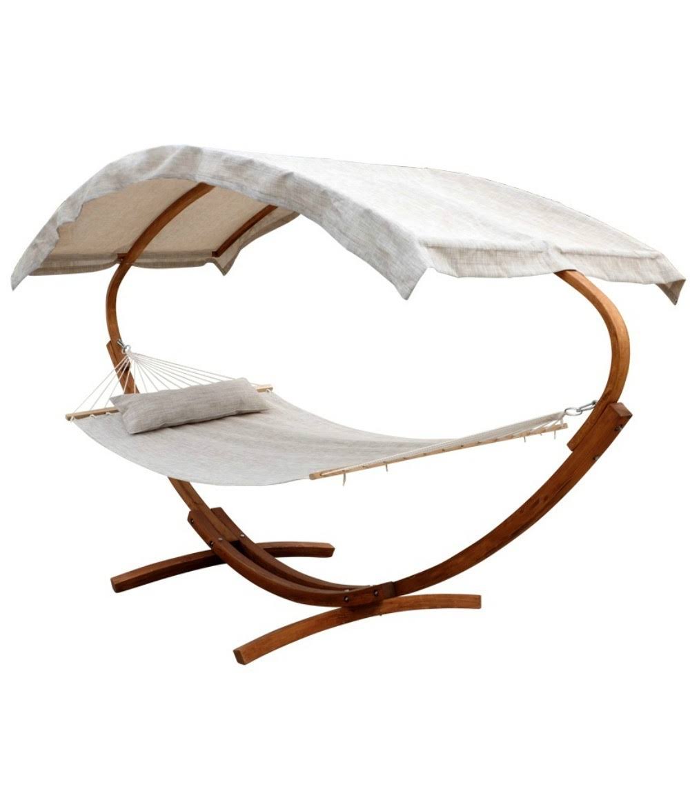 Leisure Season Hammock Stand with Hammock u0026 Canopy