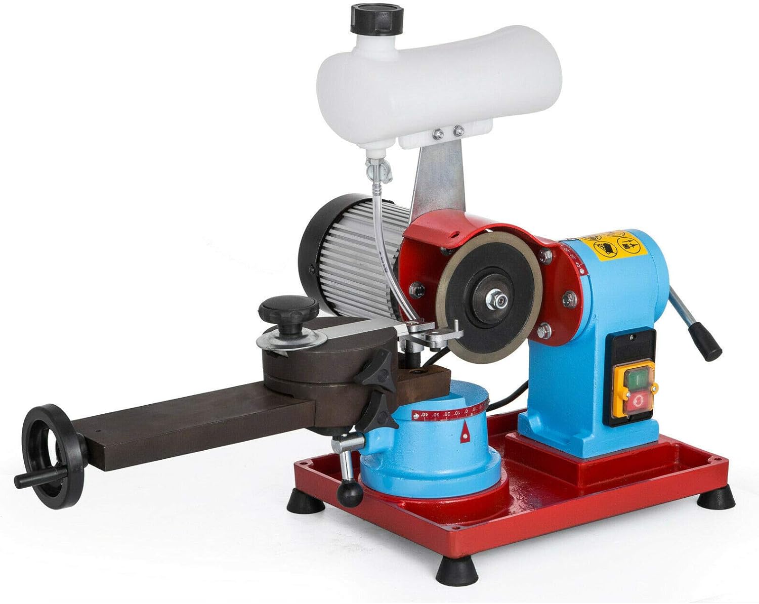 VEVOR Round Circular Saw Blade Grinder Machine 110V 370W Rotary Angle Mill Sharpener 125mm Electric Saw Blade Sharpener Machine for Sharpening
