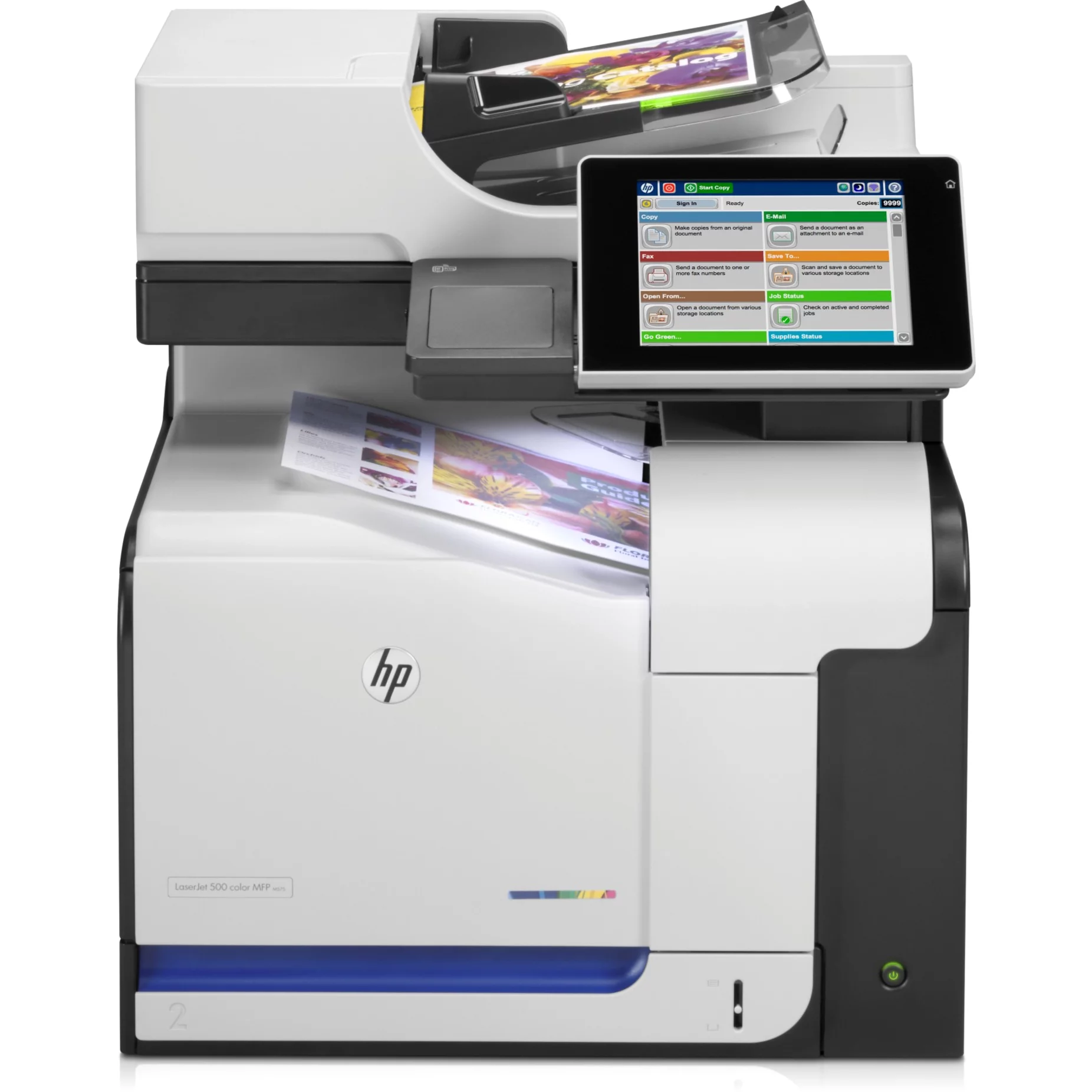 HP LaserJet M575DN Laser Multifunction Printer, Color - Curated Treasures Market