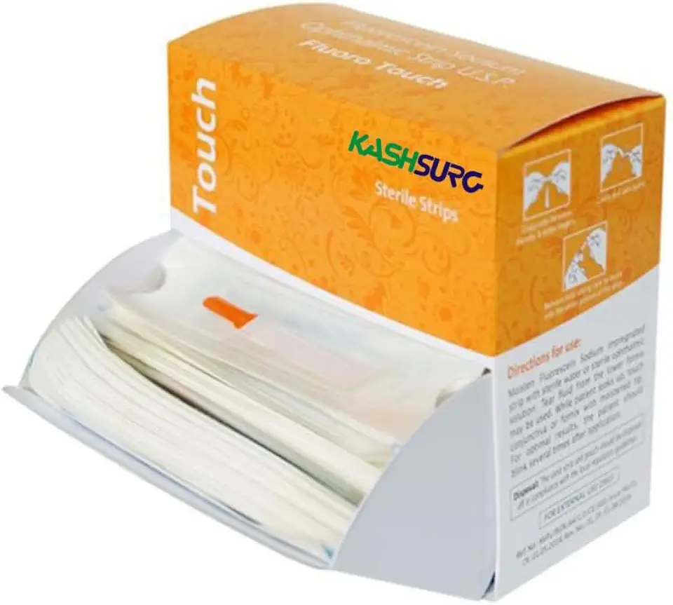 Ophthalmic Fluoro Touch Strips - 600 by KASHSURG - Kansas Nuitrition - HNZSDS