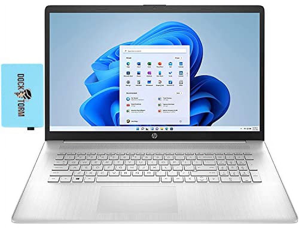 HP 2024 Newest 17.3'' HD + LED Backlit Display Business Laptop 11th Gen (Intel i3-1125G4 2-Core, 8GB RAM, 256GB PCIe SSD, Intel UHD, WiFi 5, BT 5.1