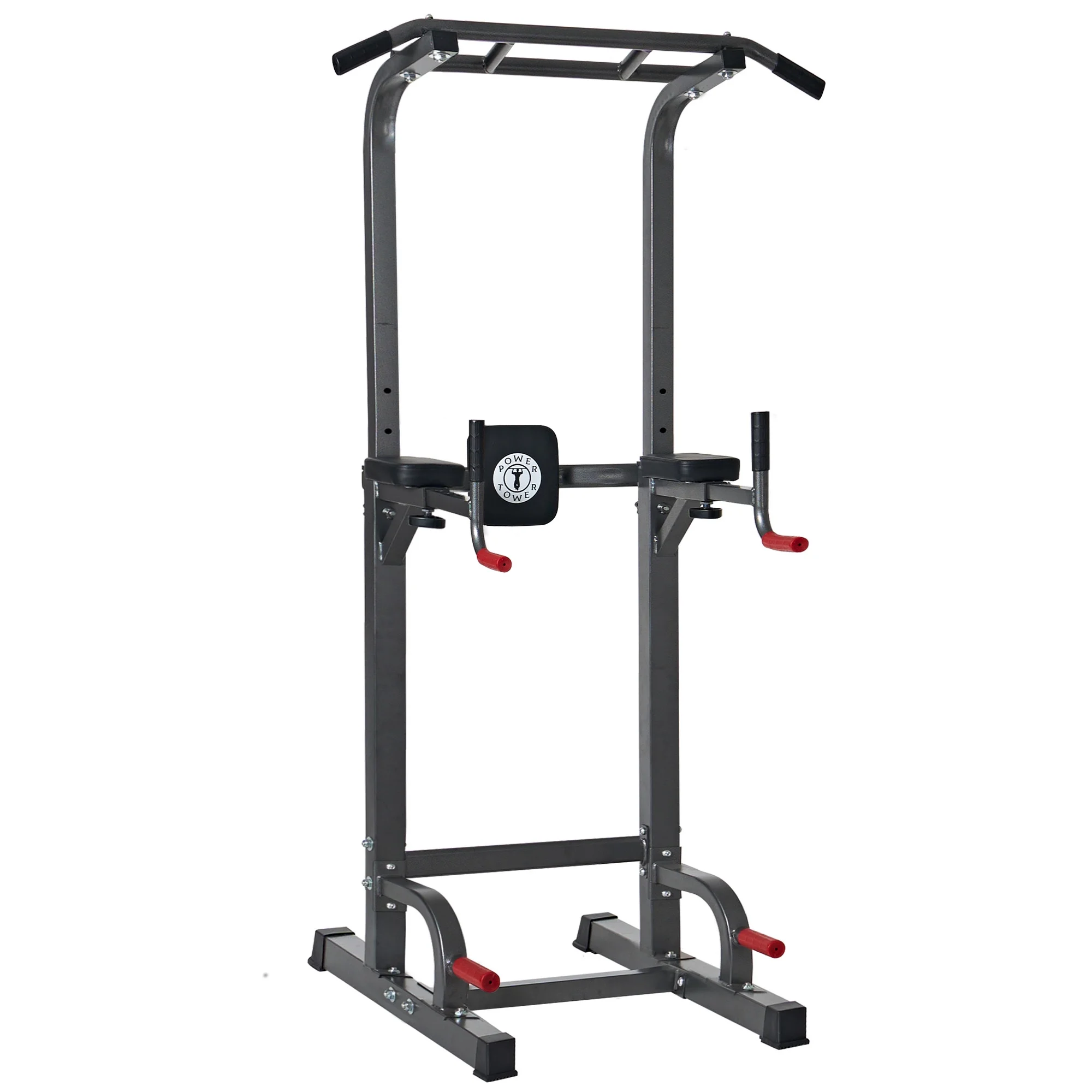 SogesPower Power Tower Dip Station Pull Up Bar Stand with Adjustable Height, Multifuctional Traing Equipment for Home - Radiant Selections
