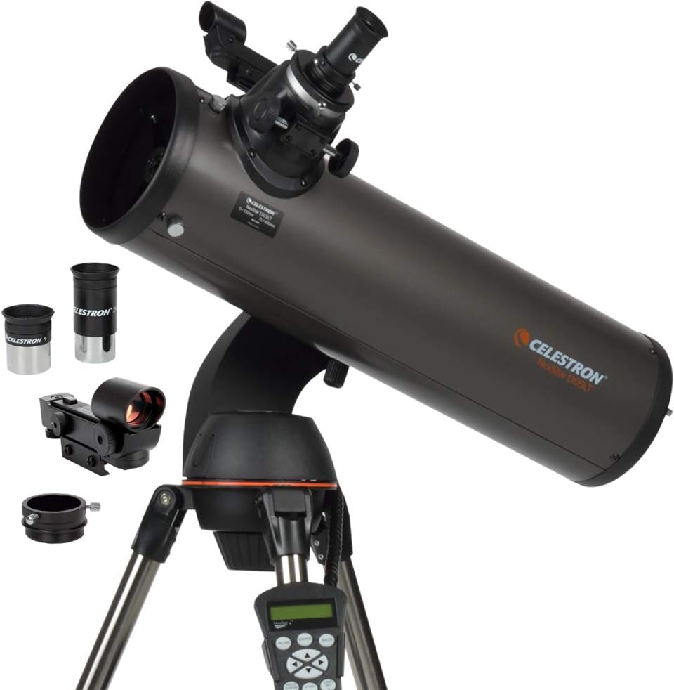 Celestron - NexStar 130SLT Computerized Telescope - Compact and Portable - Newtonian Reflector Optical Design - SkyAlign Technology