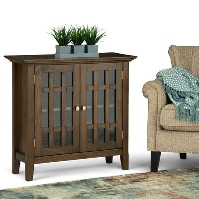 Momea 2 - Door Accent Cabinet Winston Porter Color: Rustic Natural Brown