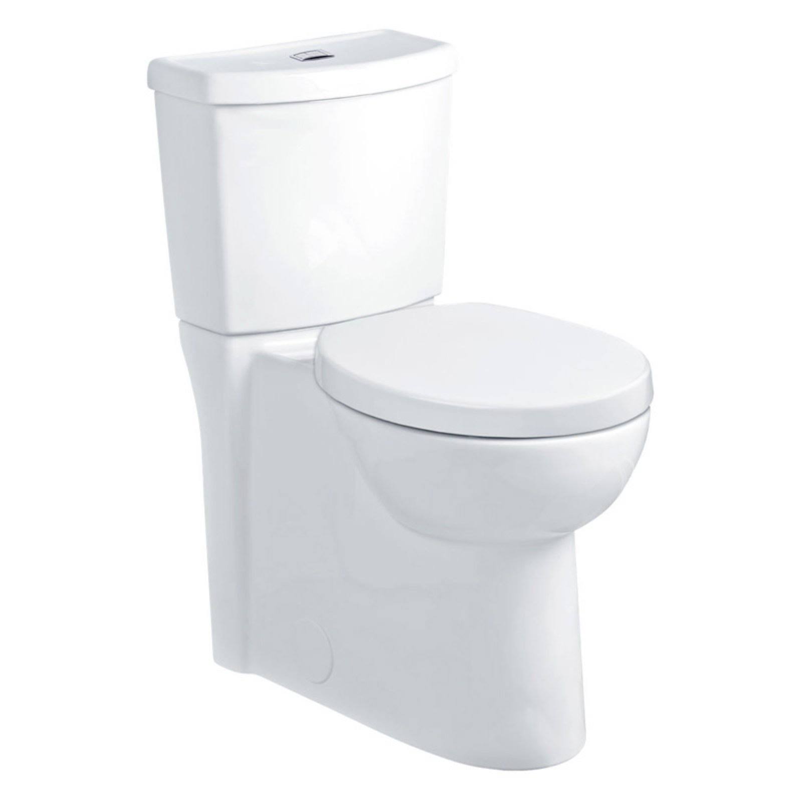 American Standard Studio Round Dual Flush Right Height Two-Piece Toilet 2795.204.020 White
