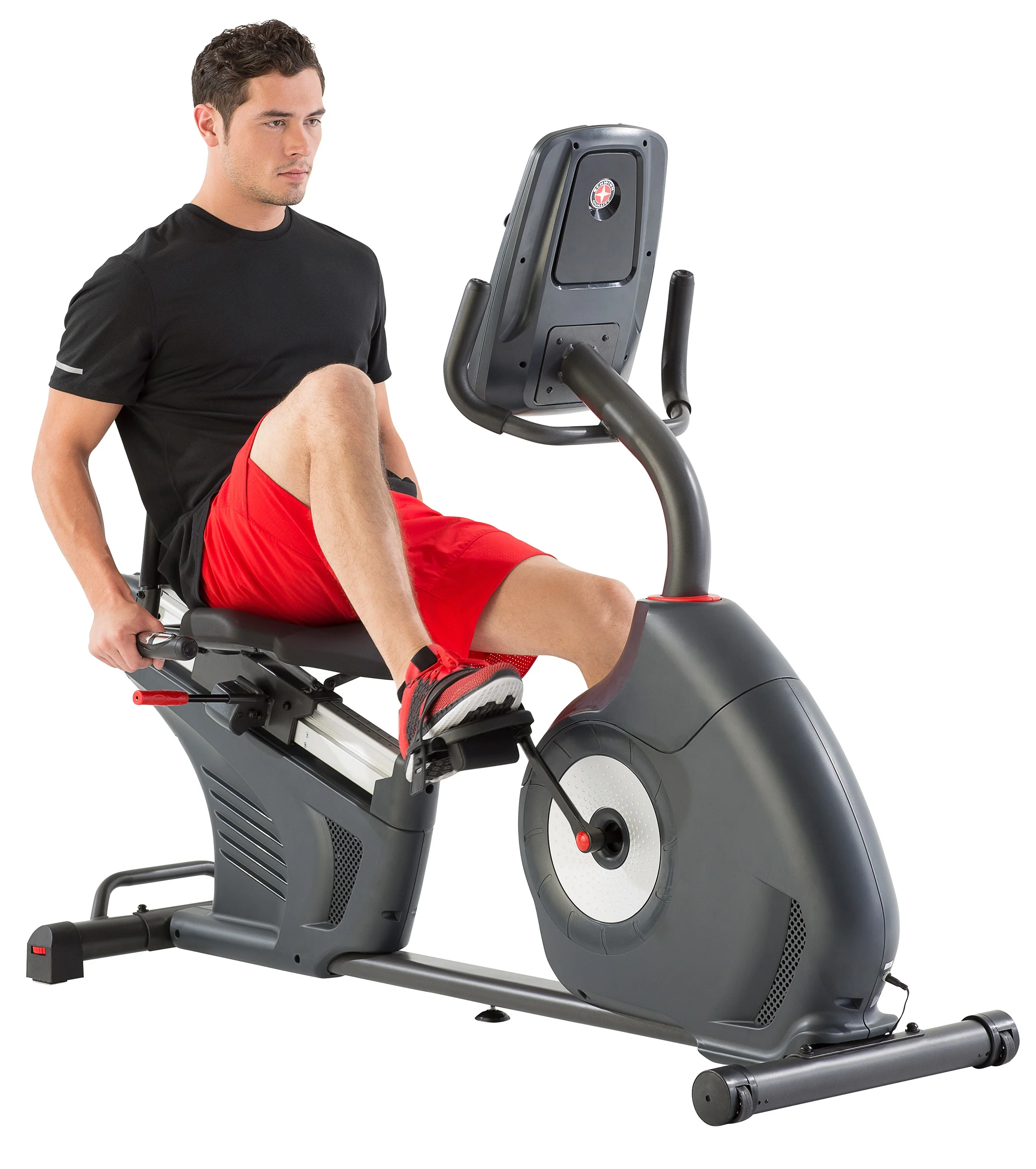 Schwinn 270 Recumbent Exercise Bike with Explore the World Compatibility