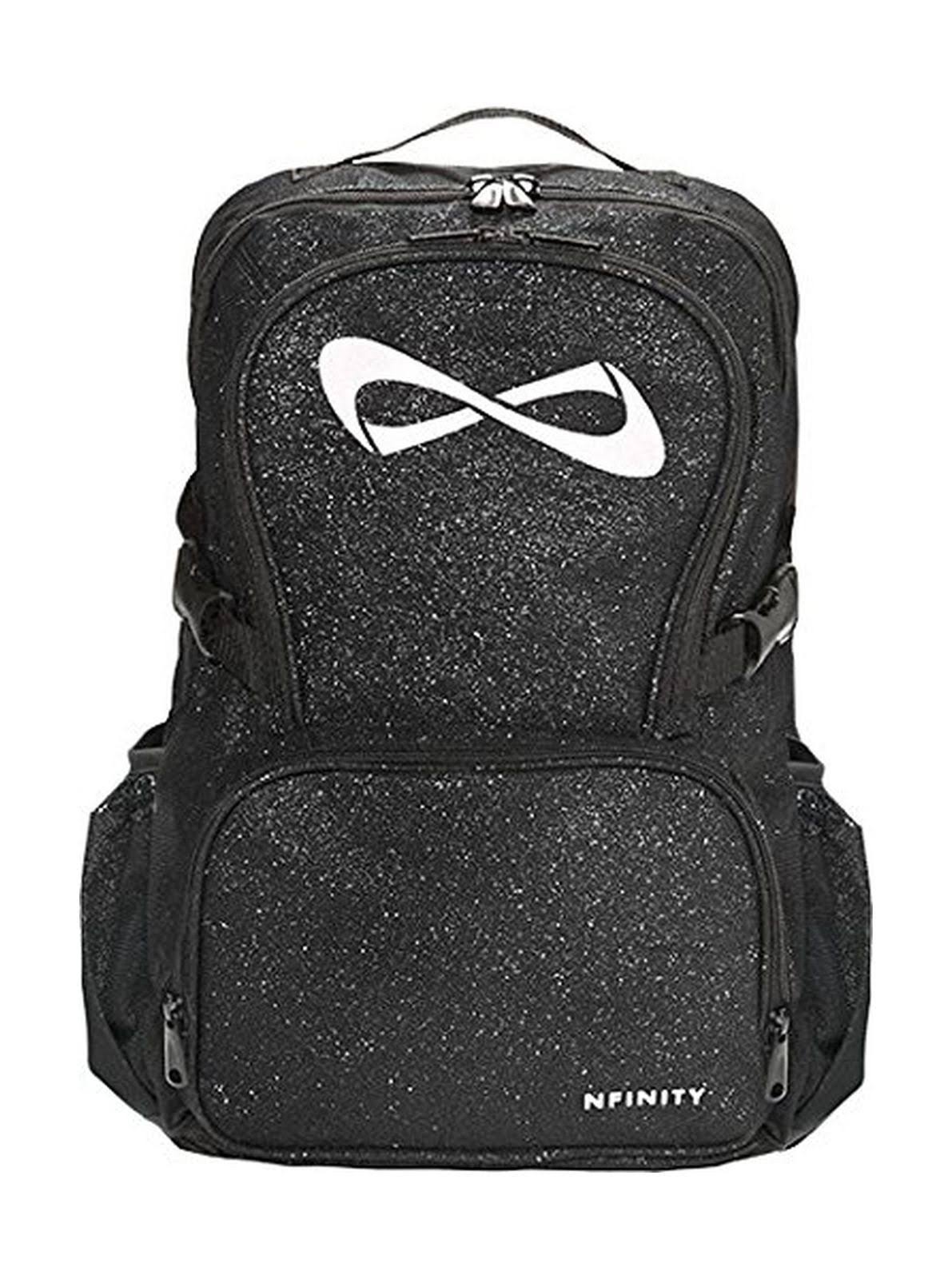 Nfinity Sparkle Backpack - Black/White Logo - Megean