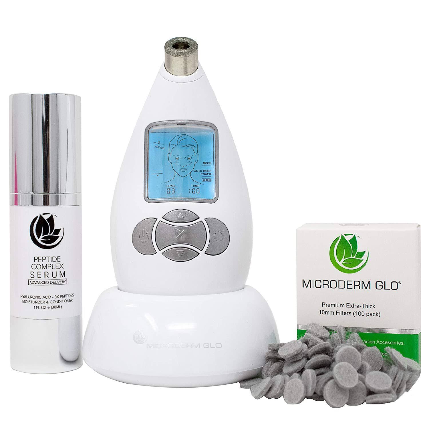 Microderm Glo Premium Skincare Bundle - White
