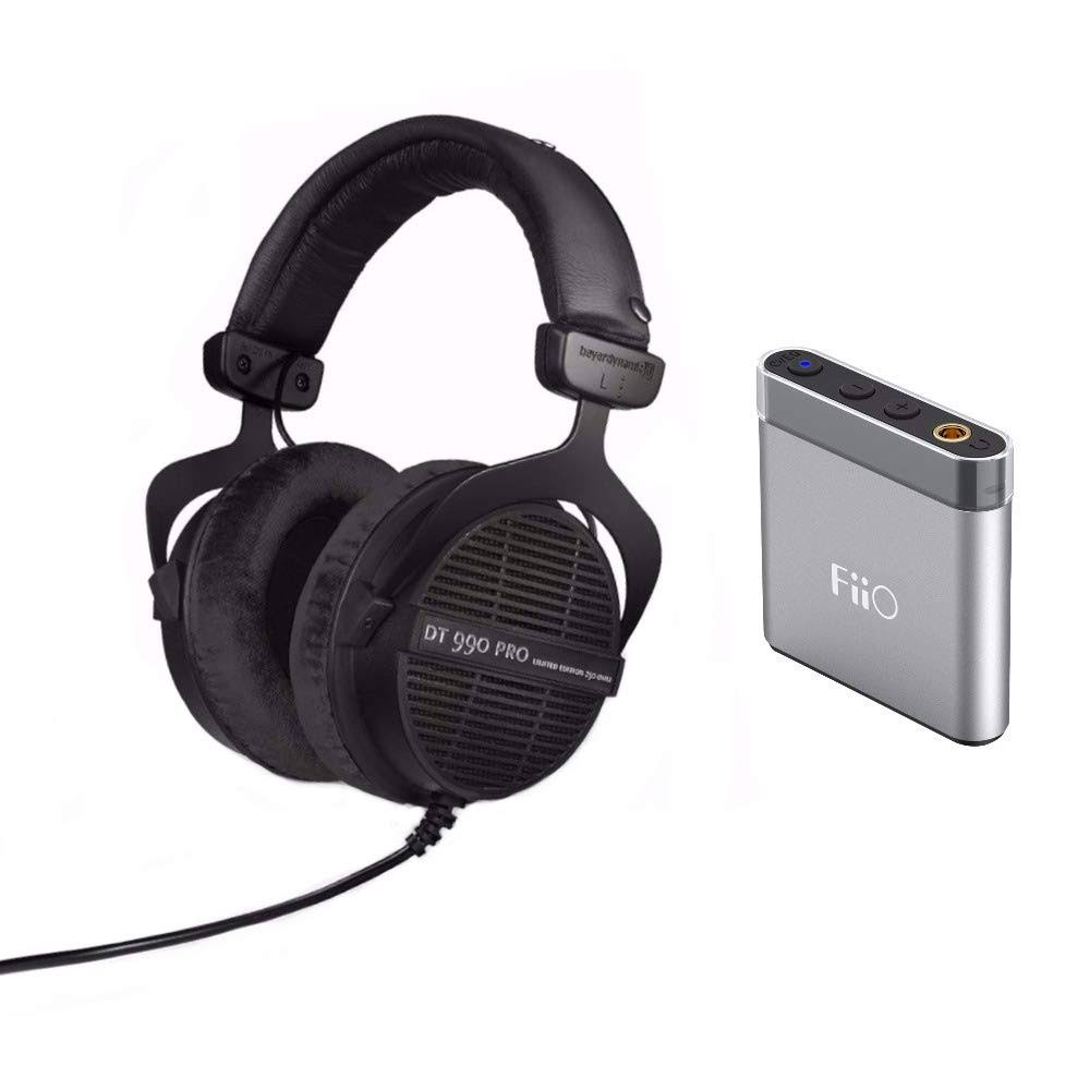 Beyerdynamic DT 990 Pro 250 Ohm - Limited Edition (Black, Straight Cable) Bundle