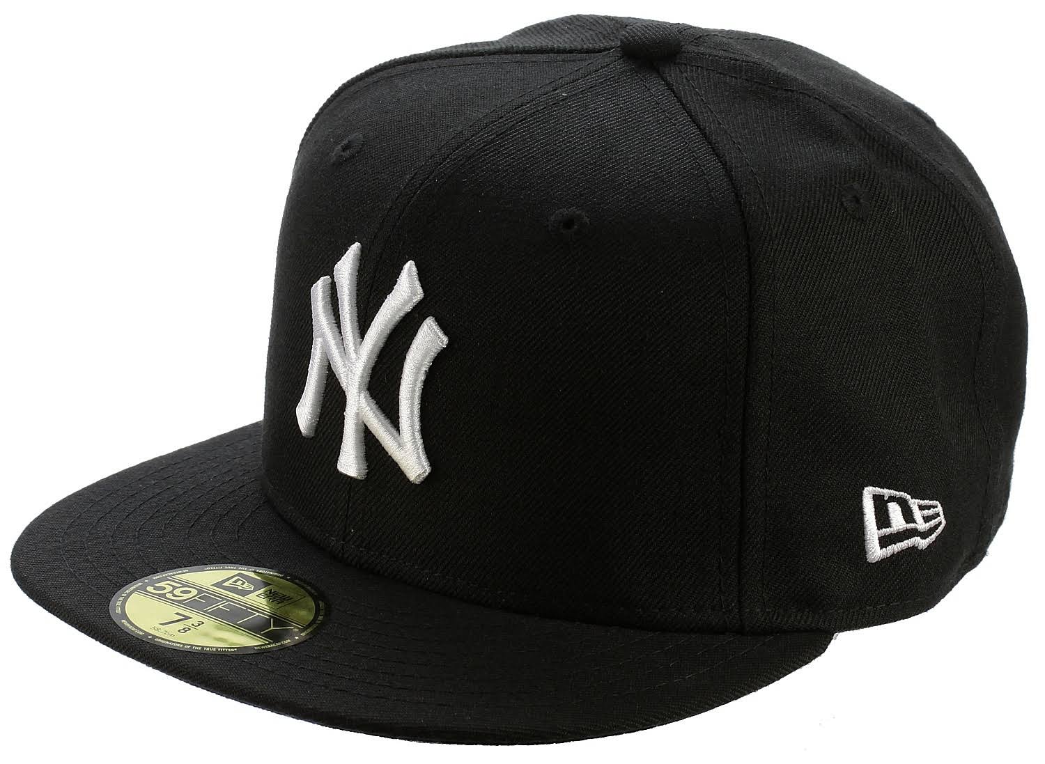 New Era 59FIFTY MLB Basic New York Yankees Cap Black/ White