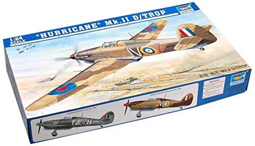 Trumpeter 02417 Model Kit Hawker Hurricane IID Trop