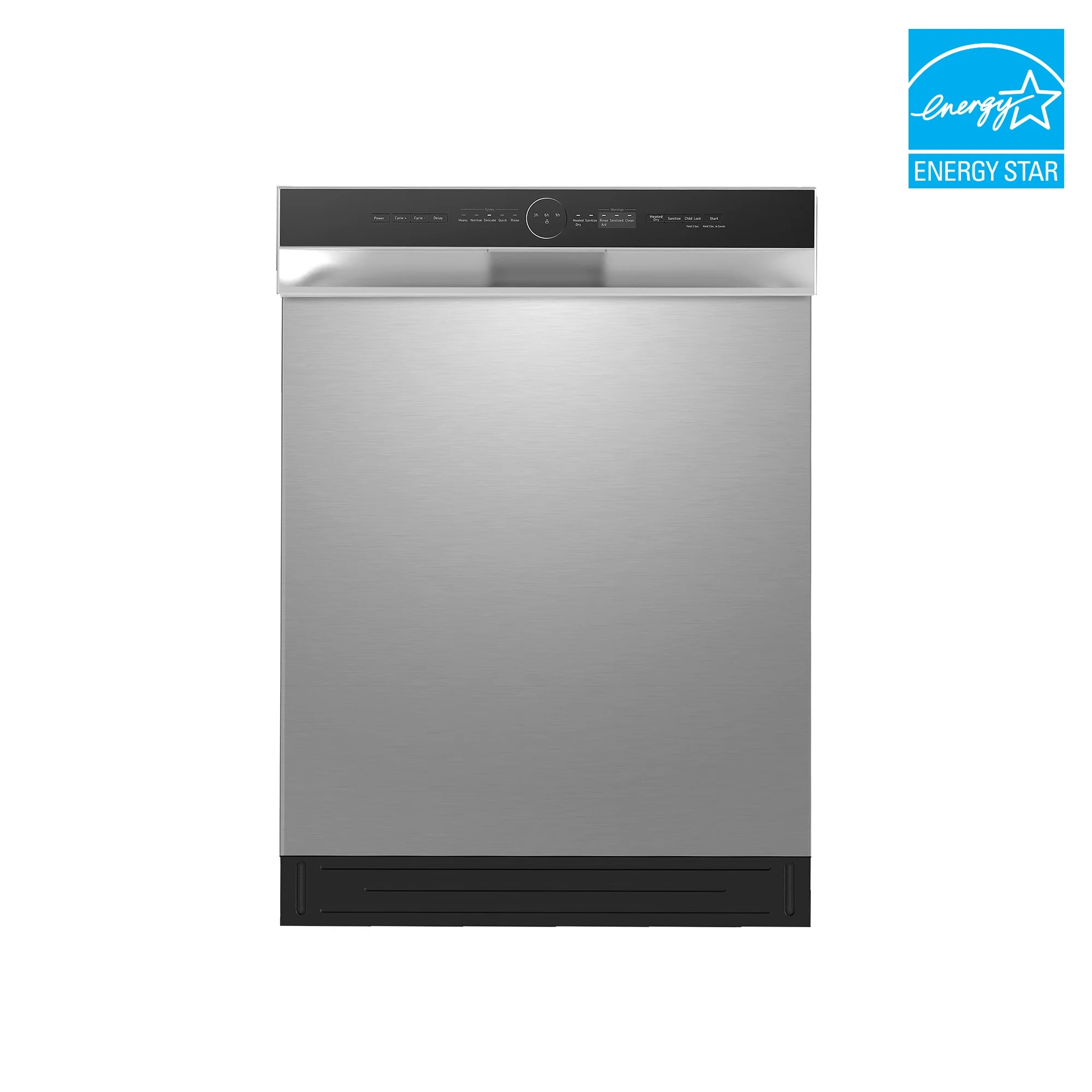 Element Electronics 24" Front Control Built-in Dishwasher - Stainless Steel (ENB5322HECS)