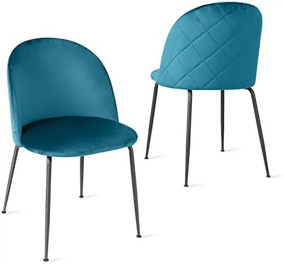 xrboomlife Modern Velvet Dining Chairs Set of 4