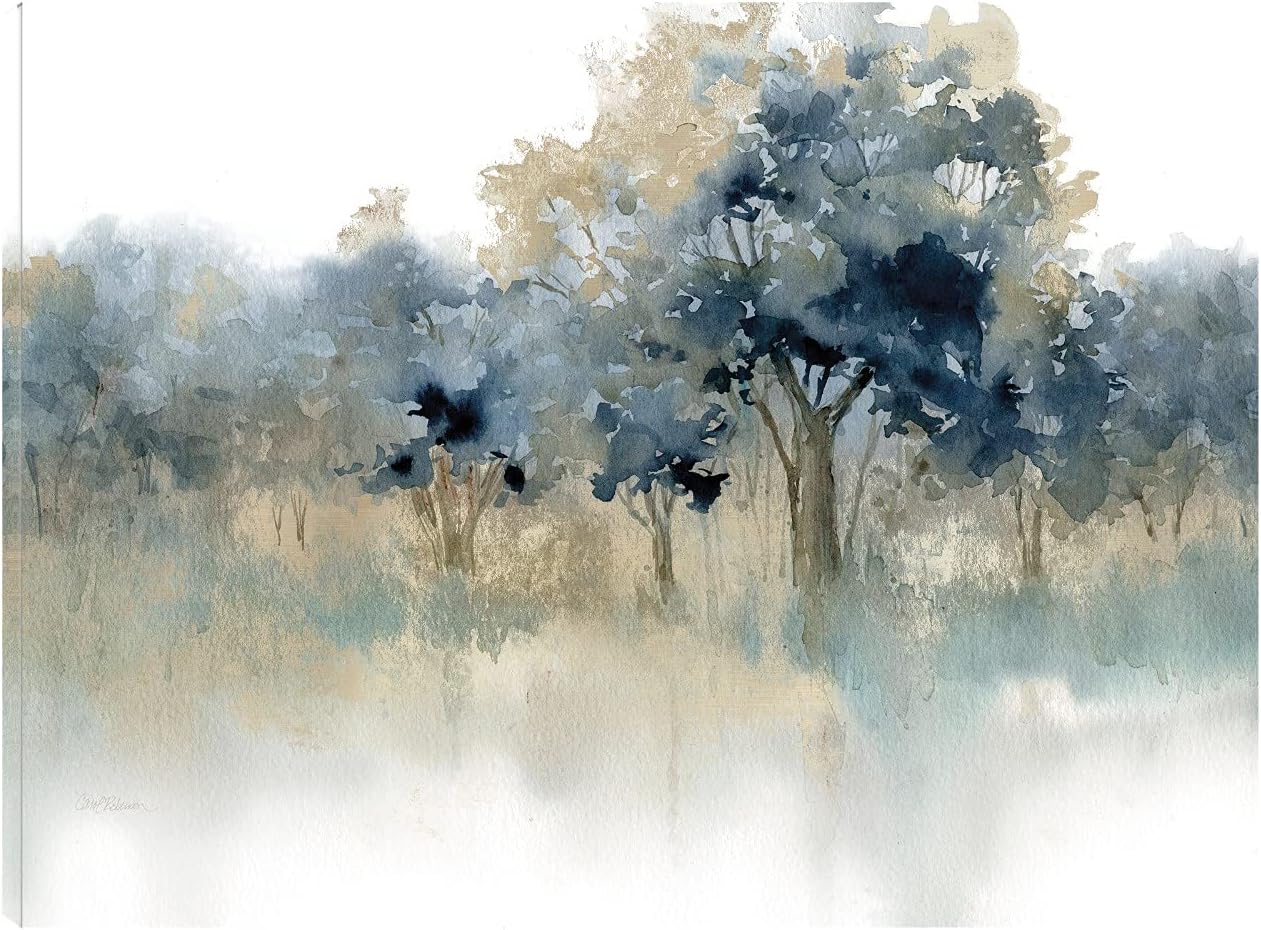 Fine Art Canvas Waters Edge II Canvas Wall Decor by Artist Carol Robinson for Living Room, Bedroom, Bathroom, Kitchen, Office, Bar