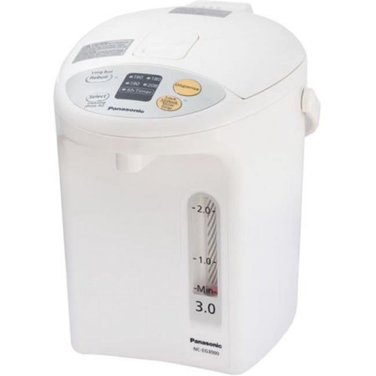 Panasonic Consumer 3 litre Electric Thermo Pot - Coffee, White