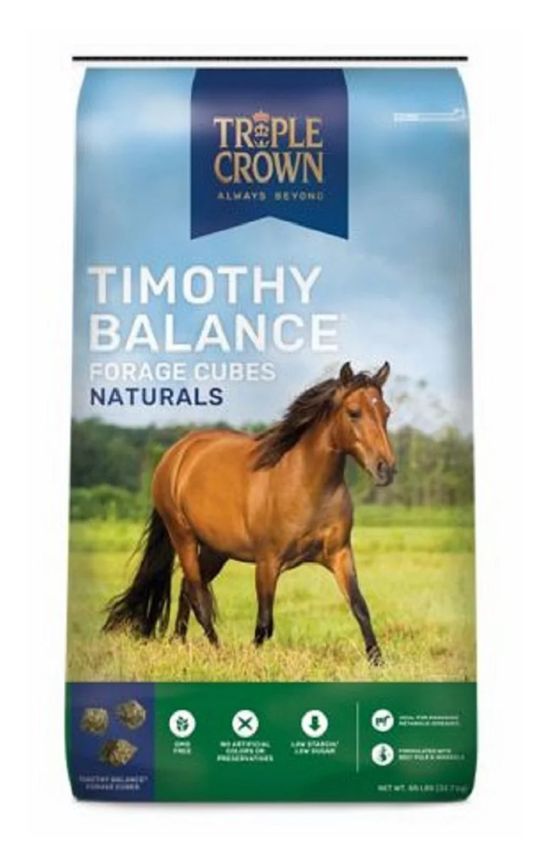 Purina Animal Nutrition 3004484 Triple Crown Timothy Balance Cube  50 - Curated Treasures Market