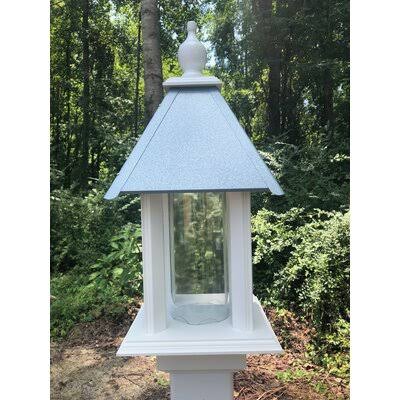 Krawczyk Tube Bird Feeder Arlmont u0026 Co. Color: Light Blue