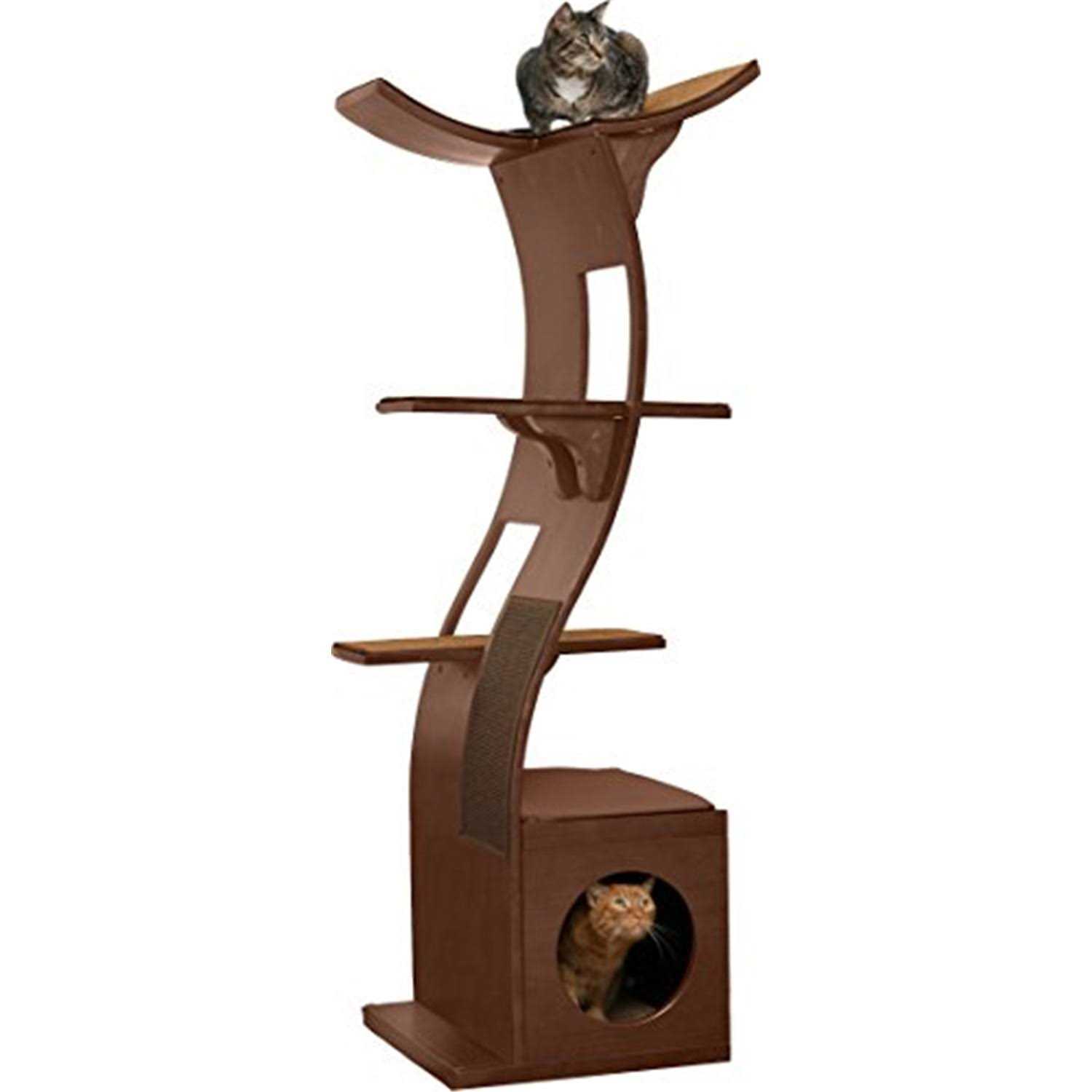 The Refined Feline Lotus Tower Cat Tree - Pet Supplies online store