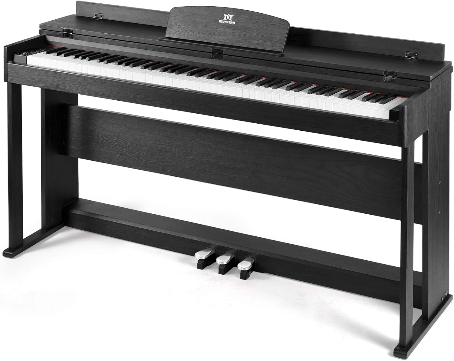 MUSTAR Digital Piano Keyboard 88 Keys Full Weighted Hammer Action Keyboard Piano for Beginners