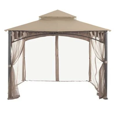 Gardena Gazebo Replacement Canopy Garden Winds Color: Beige, Material: Fabric