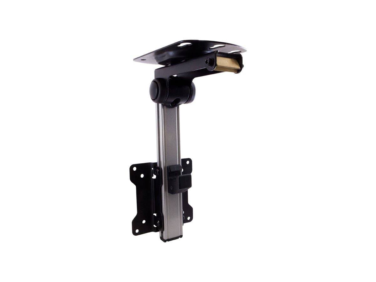 Monoprice Under Cabinet Tilt TV Wall Mount Bracket for TVs Up to 27in, Max 44lbs