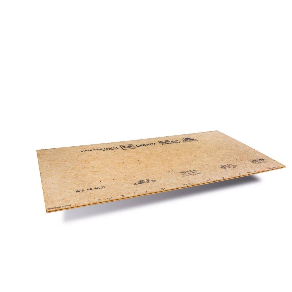 Legacy LP Premium Sub-Flooring 23/32 Tongue u0026 Groove Osb PANEL, Application As 4& x 8& - Avayadevconnect