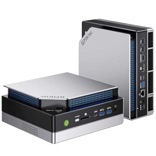GMKtec EVO-X2 AI Mini PC AMD Ryzen Al Max+ 395 (up to 5.1GHz) Mini Gaming Computers, 64GB LPDDR5X 8000MHz (8GB*8) 1TB PCIe 4.0 SSD