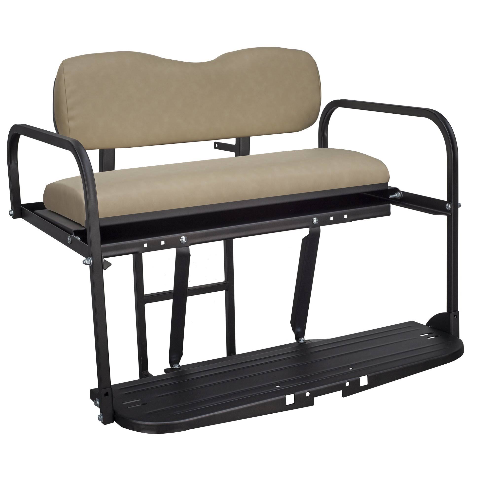 Gusto Aluminum Club Car Golf Cart Rear Flip Seat
