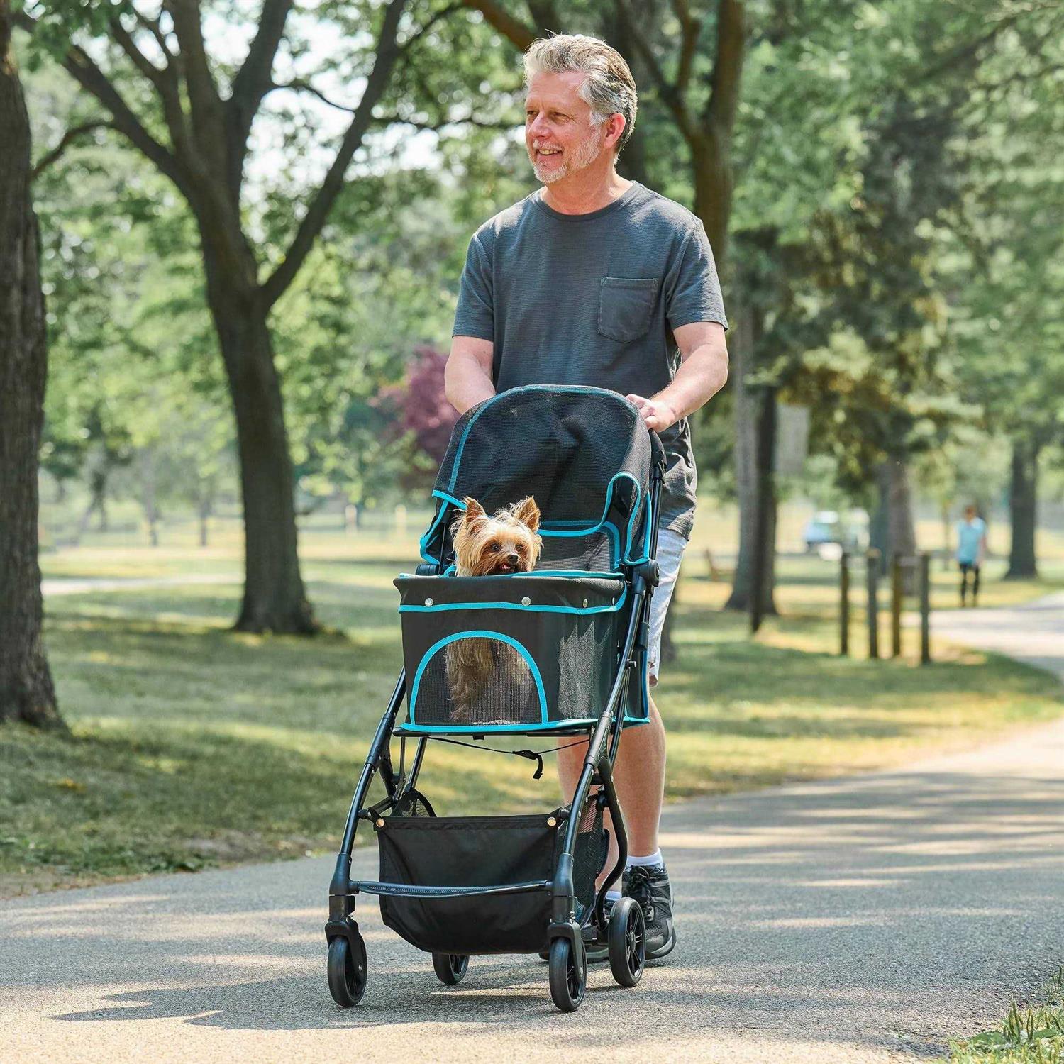 Carlson Pet Products All Life Stages Pet Stroller Black - Pet Supplies online store