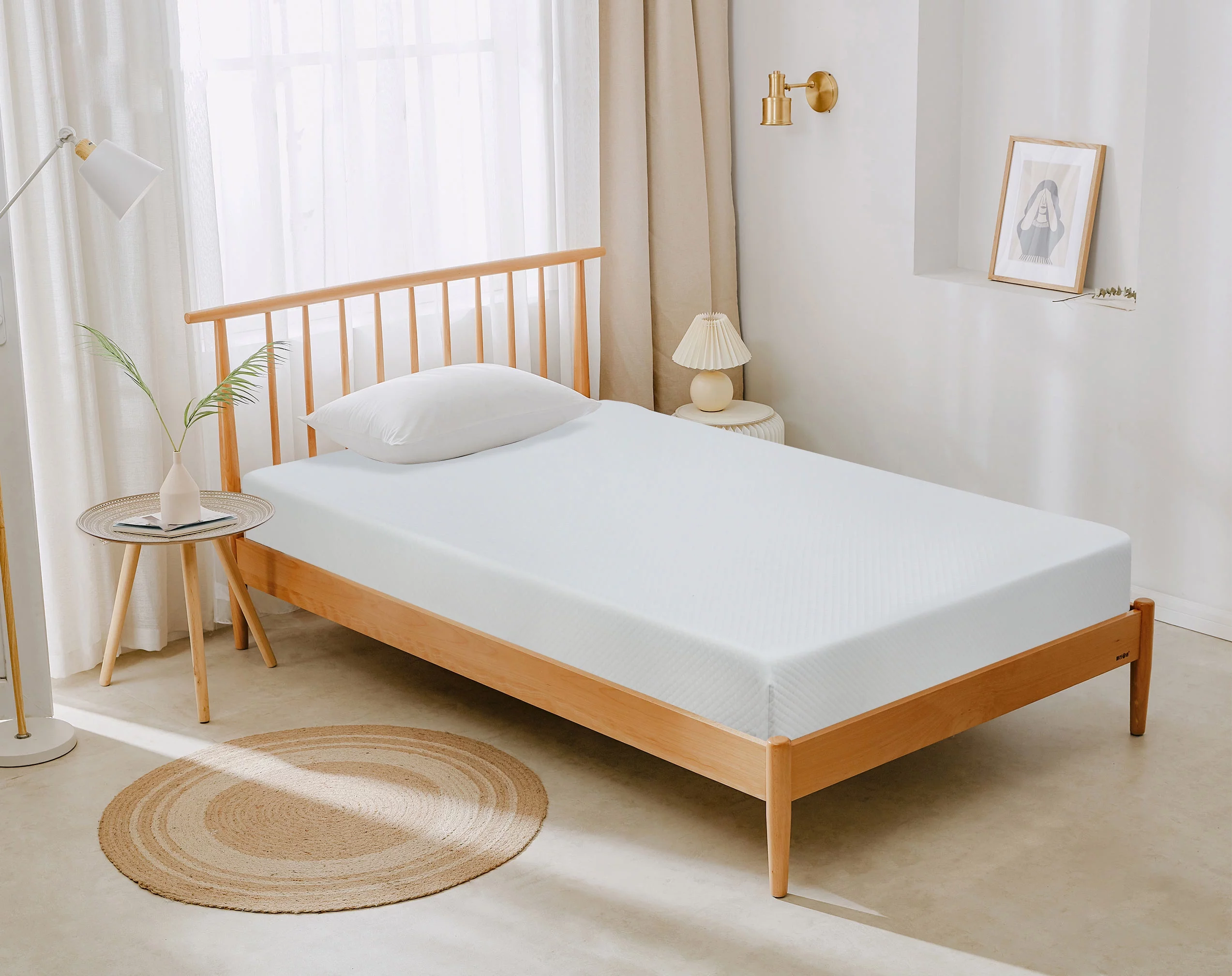 YRLLENSDAN 5/6/8/10 inch Twin Size Mattress with Cover