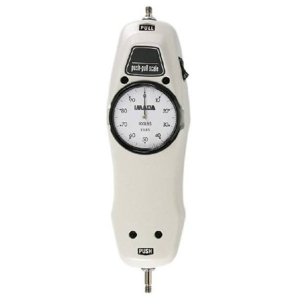 Imada FB-100N Analog Mechanical Force Gauge, 100 N