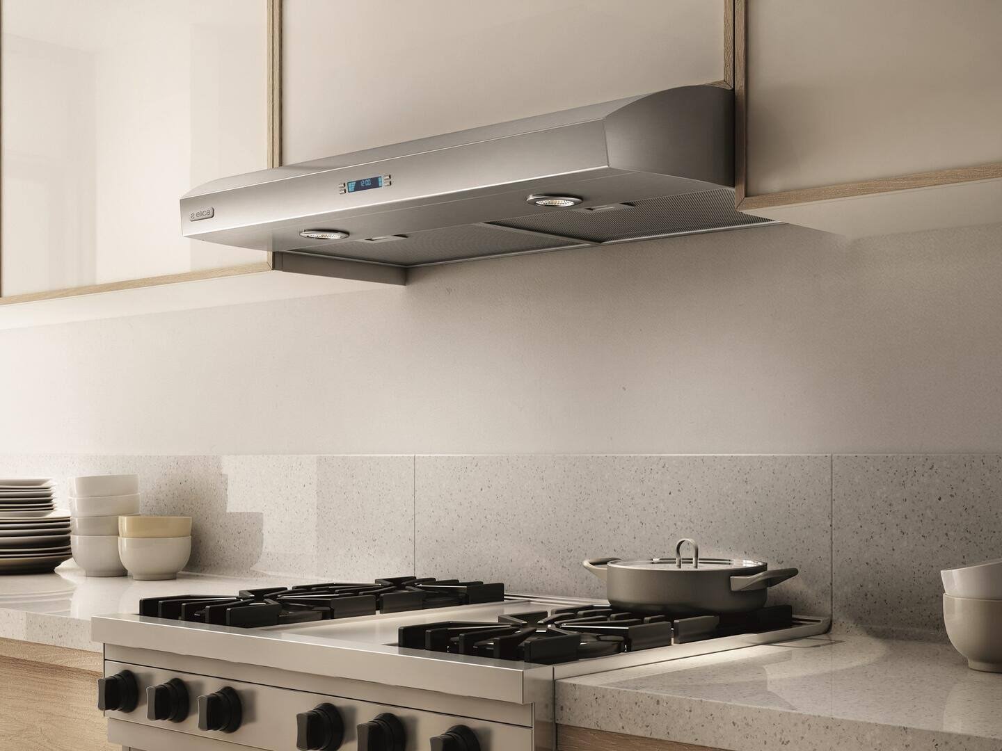 Elica Bellagio 36x22 Under Cabinet Range Hood EBL436SS