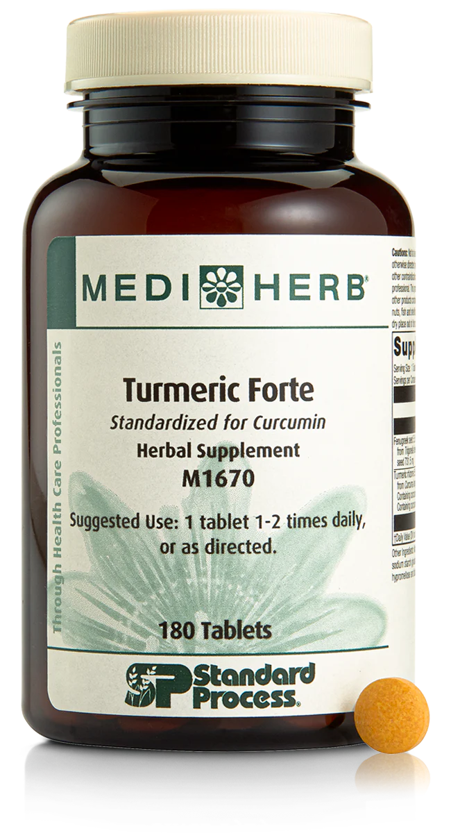 Turmeric Forte, 180 Tablets - Kansas Nuitrition - HNZSDS