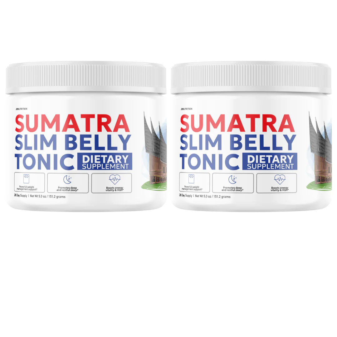 Sumatra Slim Belly Tonic - Dietary Supplement (2 Pack) - Kansas Nuitrition - HNZSDS