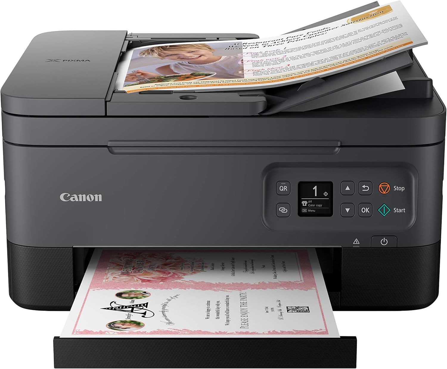 PIXMA TR7020a Black Wireless Inkjet All-in-One Printer