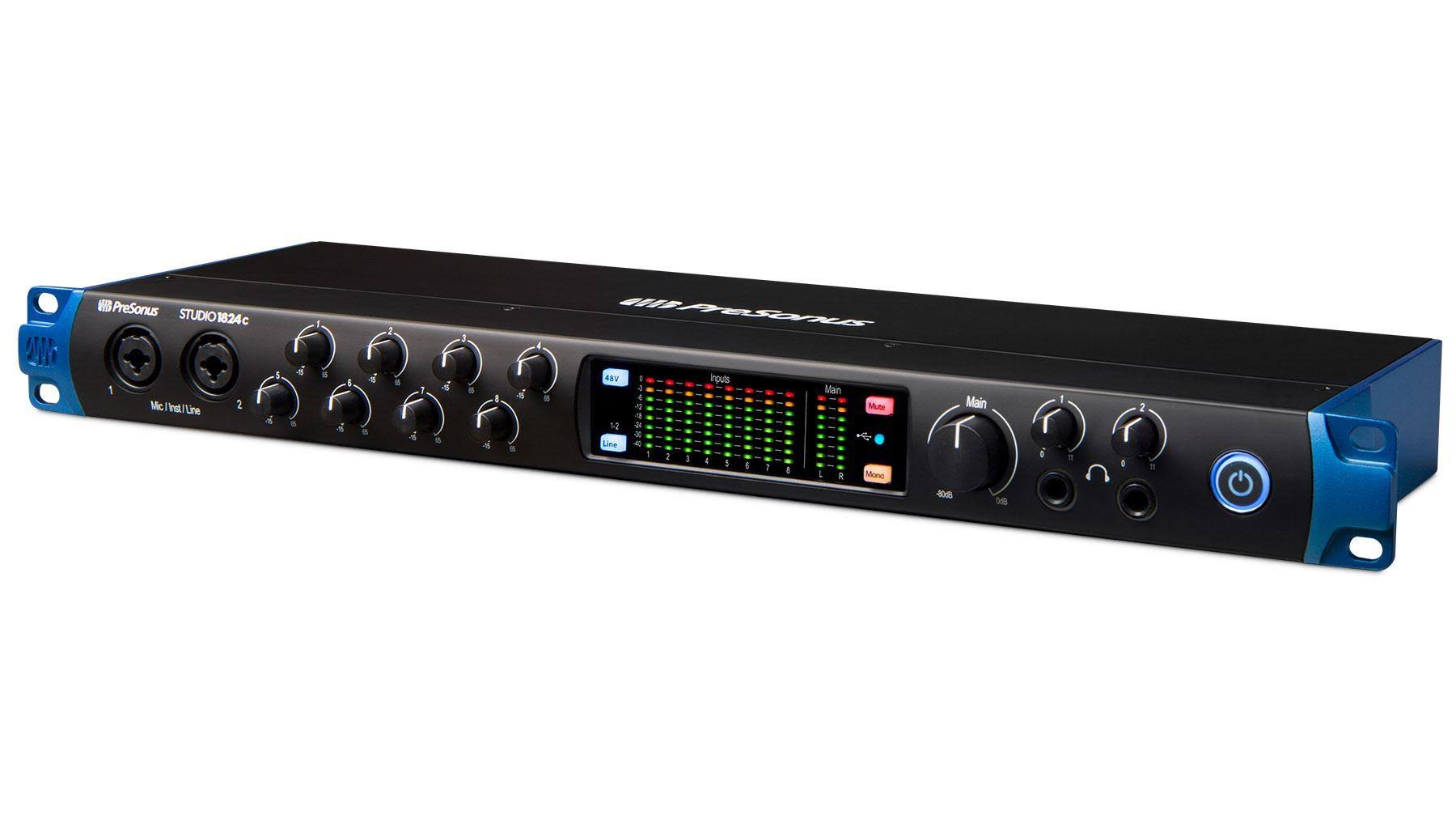 PreSonus Studio 1824C USB-C 18x18 Audio/MIDI Interface