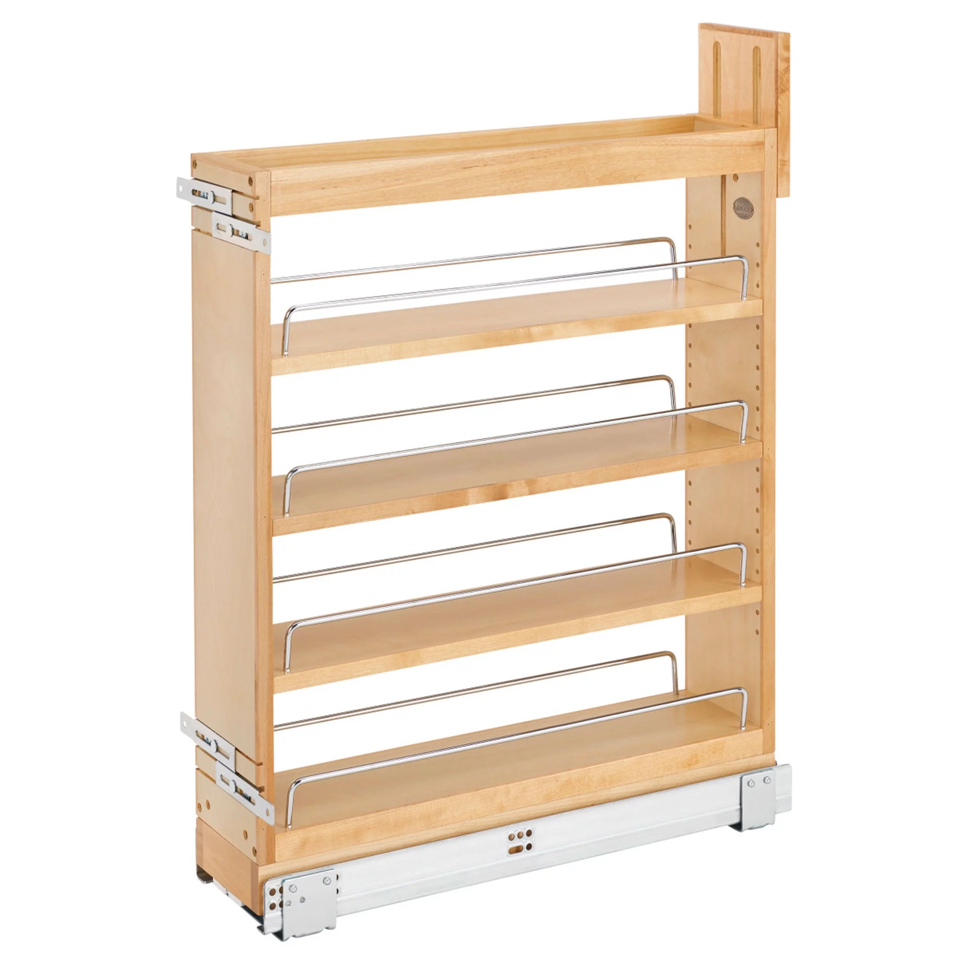 Rev-A-Shelf 5.5" Pullout Cabinet Organizer w/ Soft-Close, 448-BCSC-5C