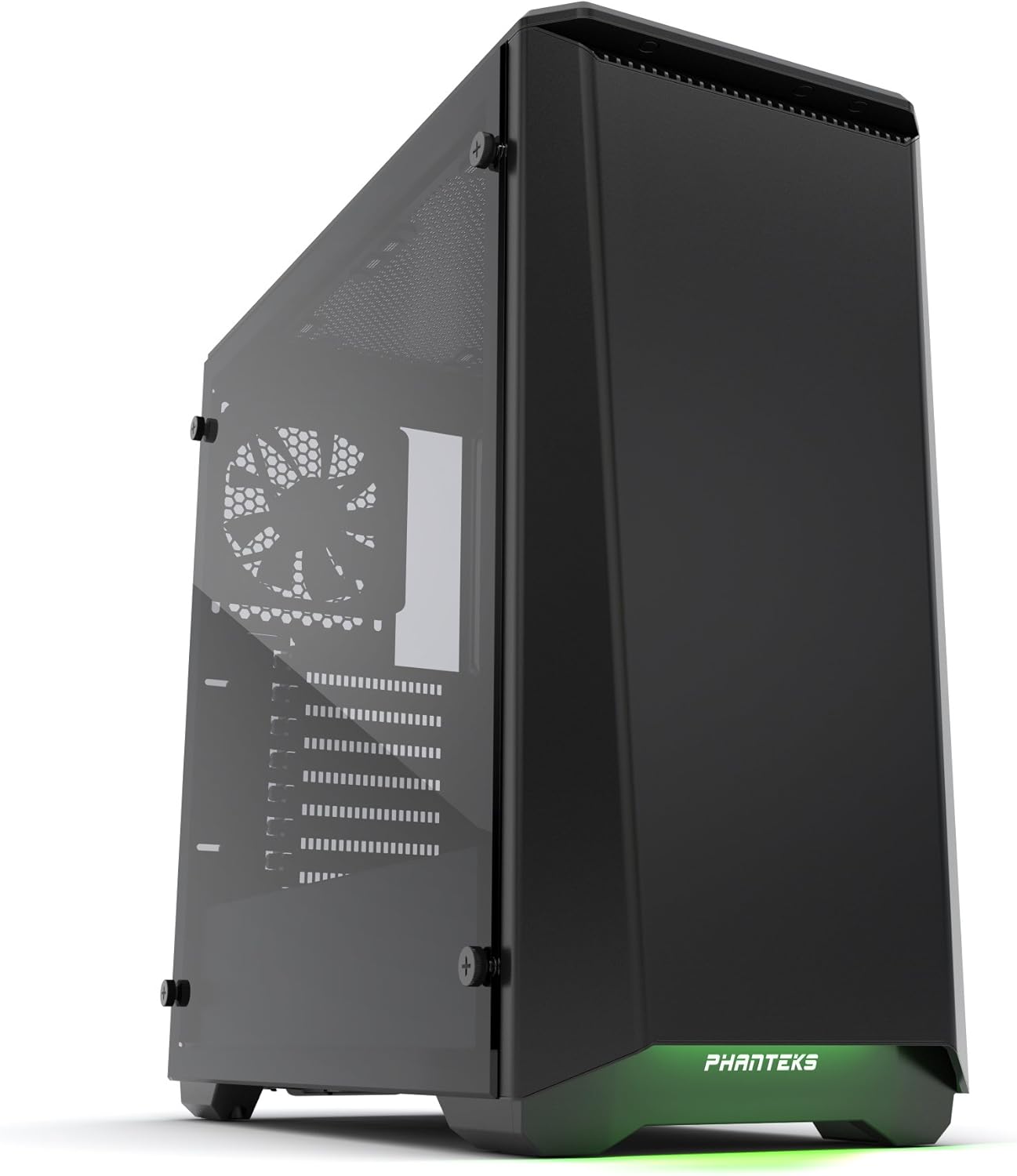 Phanteks (PH-EC416PTG_BK) Eclipse P400 Steel ATX Mid Tower Case, Tempered Glass Edition, Satin Black