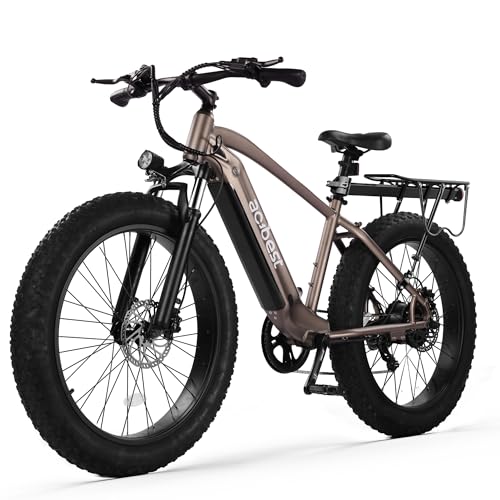 ACTBEST Ranger Electric Bike for Adults,26"*4"Ebike with Peak 1400W Motor,3A Fast Charge,Up to 65 Miles,720Wh Removable Built-in Battery