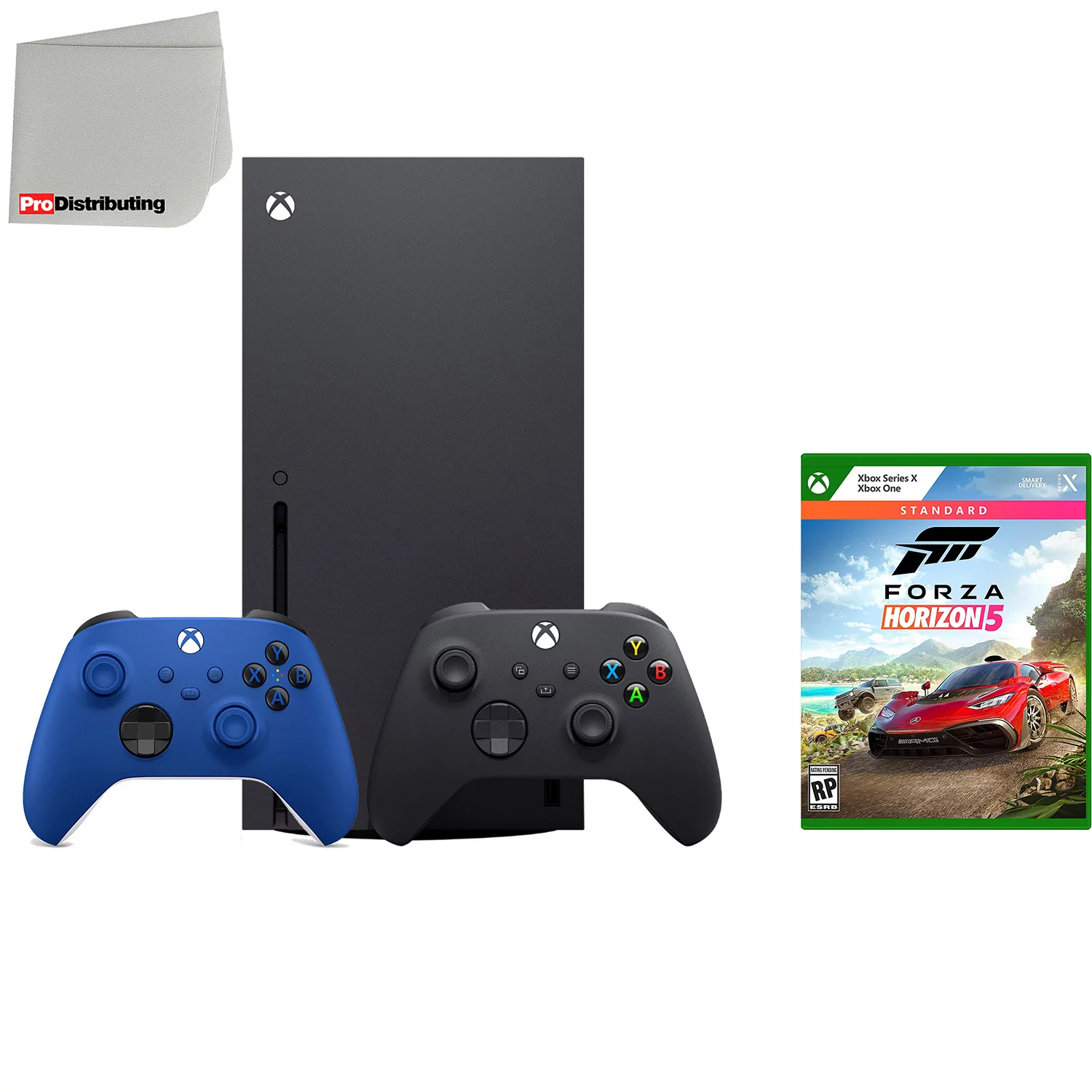 Microsoft Xbox Series X 1TB Video Game Console with Extra Wireless Controller - Shock Blue