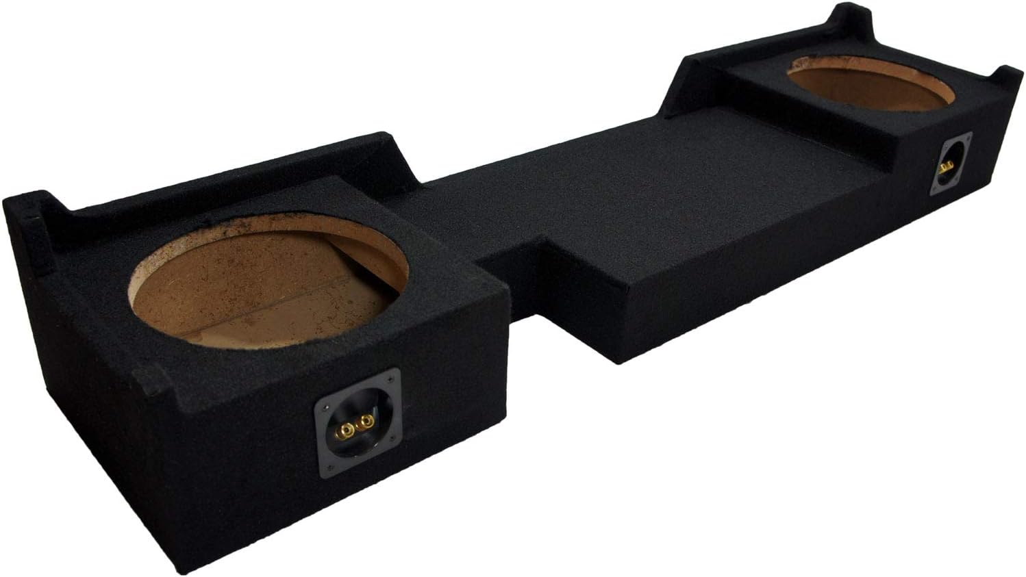 Compatible with Ford F150 Extended Super Cab Truck 2004-2008 Dual 10 Subwoofer Sub Box Speaker Enclosure